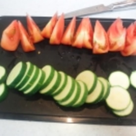 簡単 ズッキーニとトマトのオーブンチーズ 美味い レシピ 作り方 By Nao S 楽天レシピ